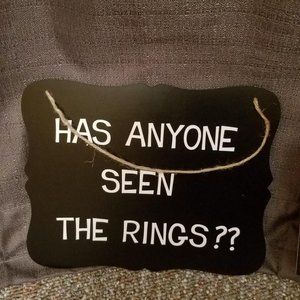 Ring Bearer Sign